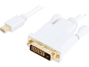 StarTech MDP2DVIMM3W 3 ft Mini DisplayPort to DVI Adapter Converter Cable - Mini DP to DVI 1920x1200 StarTech MDP2DVIMM3W 3 ft Mini DisplayPort to DVI Adapter Converter Cable - Mini DP to DVI 1920x1200