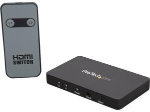 StarTech VS221HD4K 2-Port HDMI automatic video switch w/ aluminum housing and MHL support - 4K 30Hz StarTech VS221HD4K 2-Port HDMI automatic video switch w/ aluminum housing and MHL support - 4K 30Hz