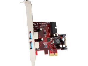 StarTech 4-port PCI Express USB 3.0 card - 2 external, 2 internal - SATA power Model PEXUSB3S2EI StarTech 4-port PCI Express USB 3.0 card - 2 external, 2 internal - SATA power Model PEXUSB3S2EI