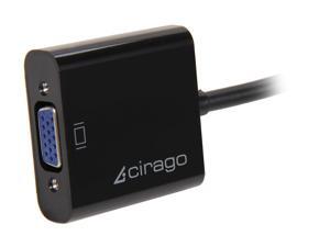 Cirago DPA1011 DisplayPort to VGA (HD-15) Adapter Cirago DPA1011 DisplayPort to VGA (HD-15) Adapter