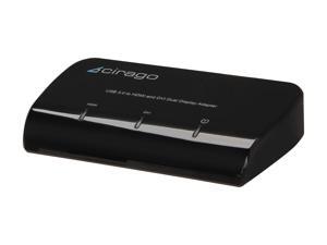 Cirago UDA3200 USB 3.0 to HDMI and DVI Dual Display Adapter Cirago UDA3200 USB 3.0 to HDMI and DVI Dual Display Adapter