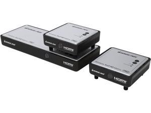 IOGEAR GWHDMS52MBK2 Long Range Wireless 5x2 HDMI Matrix PRO with 1 Additional Receiver IOGEAR GWHDMS52MBK2 Long Range Wireless 5x2 HDMI Matrix PRO with 1 Additional Receiver