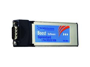 Brainboxes 1 Port RS-232 Serial Express Card Model VX-001-001 Brainboxes 1 Port RS-232 Serial Express Card Model VX-001-001