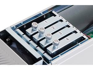 Magma 3 Slot Thunderbolt to PCIe Expansion with (4) Drive Bays (8.5"or shorter cards) Model MG-EB3T-DB Magma 3 Slot Thunderbolt to PCIe Expansion with (4) Drive Bays (8.5"or shorter cards) Model MG-EB3T-DB