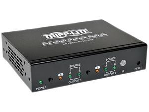 Tripp Lite 2x2 HDMI Matrix Switch for Video and Audio, 1920x1200 at 60Hz / 1080p B119-2X2 Tripp Lite 2x2 HDMI Matrix Switch for Video and Audio, 1920x1200 at 60Hz / 1080p B119-2X2