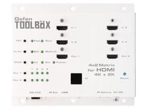 Gefen 4 x 2 Matrix for HDMI 4K x 2K GTB-HD4K2K-442 Gefen 4 x 2 Matrix for HDMI 4K x 2K GTB-HD4K2K-442