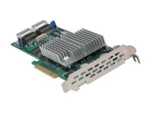 SUPERMICRO AOC-USASLP-S8iR PCI Express Low Profile SATA / SAS Controller Card SUPERMICRO AOC-USASLP-S8iR PCI Express Low Profile SATA / SAS Controller Card