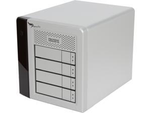 PROMISE Pegasus PR401US 4TB (4x1TB) 7200RPM SATA RAID 0, 1, 5, 6, 10 with 2 x Thunderbolt 10Gb/s port 4-Bay RAID Enclosure PROMISE Pegasus PR401US 4TB (4x1TB) 7200RPM SATA RAID 0, 1, 5, 6, 10 with 2 x Thunderbolt 10Gb/s port 4-Bay RAID Enclosure