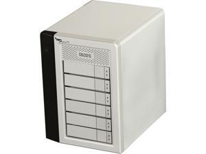 PROMISE Pegasus PR602US 12TB (6x2TB) 7200RPM SATA RAID 0, 1, 5, 6, 10 with 2 x Thunderbolt 10Gb/s port 6-Bay RAID Enclosure PROMISE Pegasus PR602US 12TB (6x2TB) 7200RPM SATA RAID 0, 1, 5, 6, 10 with 2 x Thunderbolt 10Gb/s port 6-Bay RAID Enclosure