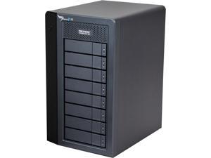 PROMISE Pegasus2 R8 P2R8HD24US RAID 0, 1, 5,6,10,50,60 8 x 3.5" Drive Bays 2 x Thunderbolt 2 24TB RAID System - Retail PROMISE Pegasus2 R8 P2R8HD24US RAID 0, 1, 5,6,10,50,60 8 x 3.5" Drive Bays 2 x Thunderbolt 2 24TB RAID System - Retail