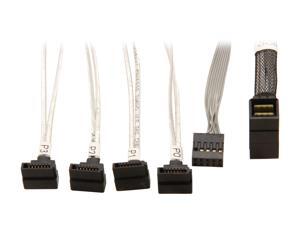 Adaptec 2279900-R ACK-I-rA-HDmSAS-4rASATA-SB-.8M Cable Adaptec 2279900-R ACK-I-rA-HDmSAS-4rASATA-SB-.8M Cable