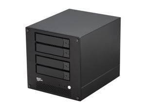 SANS DIGITAL MobileNAS MN4LA+B RAID 0, 1, 1+0, 5, 6 (Software Embedded RAID Engine) 4 3.5" Drive Bays 64bit NAS + iSCSI 4 Bay Network Storage Server w/ Intel ATOM 2-Core CPU (Black) SANS DIGITAL MobileNAS MN4LA+B RAID 0, 1, 1+0, 5, 6 (Software Embedded RAID Engine) 4 3.5" Drive Bays 64bit NAS + iSCSI 4 Bay Network Storage Server w/ Intel ATOM 2-Core CPU (Black)