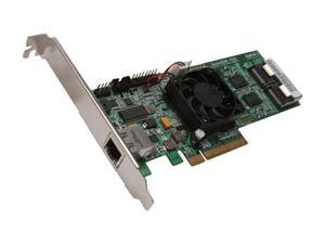 HighPoint RocketRAID 4320 PCI-Express x8 Eight-Port SATA and SAS Hardware RAID Controller Card HighPoint RocketRAID 4320 PCI-Express x8 Eight-Port SATA and SAS Hardware RAID Controller Card