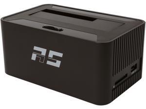 HighPoint RocketStor RS5411D 1 x 3.5"/2.5” Drive Bays 3.5" Drive Bays USB 3.0 USB 3.0 5Gb/s Drive and Multi-Function I/O Docking Station HighPoint RocketStor RS5411D 1 x 3.5"/2.5” Drive Bays 3.5" Drive Bays USB 3.0 USB 3.0 5Gb/s Drive and Multi-Function I/O Docking Station