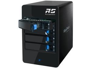 HighPoint RocketStor 6414S 4-Bay SAS / SATA Storage Tower Enclosure HighPoint RocketStor 6414S 4-Bay SAS / SATA Storage Tower Enclosure
