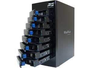 HighPoint RocketStor 6418TS – 8-Bay Q-SATA Turbo RAID Tower Enclosure HighPoint RocketStor 6418TS – 8-Bay Q-SATA Turbo RAID Tower Enclosure