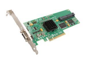 LSI SAS3442E-R PCI Express SATA / SAS Controller Card Single Pack LSI SAS3442E-R PCI Express SATA / SAS Controller Card Single Pack