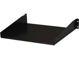 StarTech CABSHELF 2U Black Standard Universal Server Rack Cabinet Shelf StarTech CABSHELF 2U Black Standard Universal Server Rack Cabinet Shelf