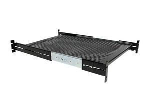 StarTech UNISLDSHF19 2U 2U Adjustable Mounting Depth Vented Sliding Rack Mount Shelf StarTech UNISLDSHF19 2U 2U Adjustable Mounting Depth Vented Sliding Rack Mount Shelf