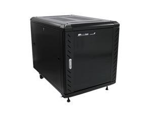 StarTech RK1236BKF 12U 36in Knock-Down Server Rack Cabinet with Casters StarTech RK1236BKF 12U 36in Knock-Down Server Rack Cabinet with Casters