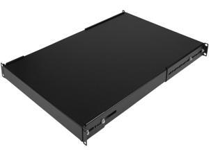 StarTech.com 1U 19in Adjustable Rack Mount Shelf - Heavy Duty Fixed Server Rack Cabinet Shelf - 175lbs / 80kg StarTech.com 1U 19in Adjustable Rack Mount Shelf - Heavy Duty Fixed Server Rack Cabinet Shelf - 175lbs / 80kg