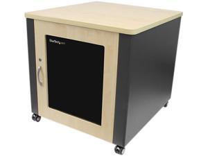 StarTech.com 12U Quiet Office Server Cabinet with Wood Finish / Casters and Fans StarTech.com 12U Quiet Office Server Cabinet with Wood Finish / Casters and Fans
