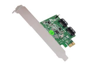 SIIG SC-SA0L11-S1 PCI-Express 2.0 Low Profile Ready SATA III (6.0Gb/s) 2-Port Host Adapter SIIG SC-SA0L11-S1 PCI-Express 2.0 Low Profile Ready SATA III (6.0Gb/s) 2-Port Host Adapter