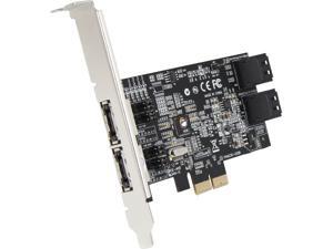 SIIG SC-SA0R11-S1 PCI-Express 2.0 x2 Low Profile Ready SATA III (6.0Gb/s) 4-Port Hybrid RAID Controller Card SIIG SC-SA0R11-S1 PCI-Express 2.0 x2 Low Profile Ready SATA III (6.0Gb/s) 4-Port Hybrid RAID Controller Card