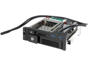 iStarUSA T-5K3525U-SA 5.25" to 2.5" and 3.5" SATA 6Gb/s Trayless Hot-Swap Cage with USB 3.0 iStarUSA T-5K3525U-SA 5.25" to 2.5" and 3.5" SATA 6Gb/s Trayless Hot-Swap Cage with USB 3.0