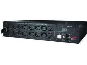 APC AP7911A Switched 2U 208V 30A 12 ft Rack PDU, Switched, 2U, 30A, 208V, (16)C13 APC AP7911A Switched 2U 208V 30A 12 ft Rack PDU, Switched, 2U, 30A, 208V, (16)C13