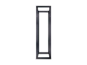 APC AR204A 44U NetShelter 4 Post Open Frame Rack #12-24 Threaded Holes APC AR204A 44U NetShelter 4 Post Open Frame Rack #12-24 Threaded Holes