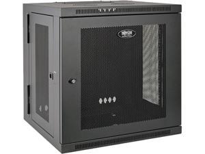 Tripp Lite 10U Wall-Mount Rack Enclosure Cabinet, Hinged Back, Low-Profile Switch-Depth (SRW10US) Tripp Lite 10U Wall-Mount Rack Enclosure Cabinet, Hinged Back, Low-Profile Switch-Depth (SRW10US)