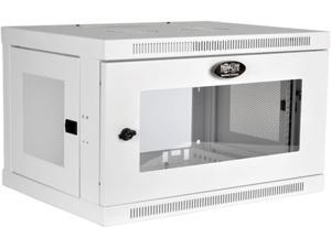 Tripp Lite SRW6UWG 6U SmartRack 6U Low-Profile Switch-Depth Wall-Mount Rack Enclosure Cabinet with Clear Acrylic Window Tripp Lite SRW6UWG 6U SmartRack 6U Low-Profile Switch-Depth Wall-Mount Rack Enclosure Cabinet with Clear Acrylic Window