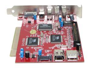 PPA 1325 PCI SATA / IDE 2 Port SATA + 3 Port 1394A + 4 Port USB 2.0 Controller Card PPA 1325 PCI SATA / IDE 2 Port SATA + 3 Port 1394A + 4 Port USB 2.0 Controller Card