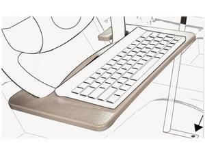 AutoExec - 00041 - Wheel Desk and Tablet Mount Combo, 15 x 1 x 8 1/2, Wood/Aluminum, Gray AutoExec - 00041 - Wheel Desk and Tablet Mount Combo, 15 x 1 x 8 1/2, Wood/Aluminum, Gray