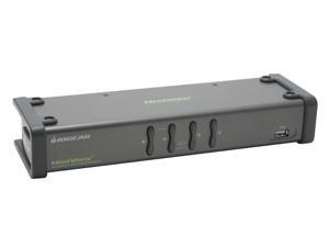 IOGEAR GCS1744 4-Port Dual View KVM Switch w/Audio and USB Peripheral Sharing IOGEAR GCS1744 4-Port Dual View KVM Switch w/Audio and USB Peripheral Sharing