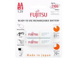 Fujitsu AA Ni-MH Pre-Charged Rechargeable Batteries 2000mAh 2-Unit (Made in Japan) Fujitsu AA Ni-MH Pre-Charged Rechargeable Batteries 2000mAh 2-Unit (Made in Japan)