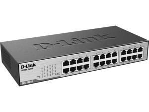 D-Link DES-1024D Unmanaged 24-Port Desktop/Rackmountable Switch D-Link DES-1024D Unmanaged 24-Port Desktop/Rackmountable Switch
