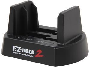 KINGWIN EZD-2536U3 2.5" / 3.5" Dual Bay SATA Hard Drive Docking Station USB 3.0 w/ Clone - Retail KINGWIN EZD-2536U3 2.5" / 3.5" Dual Bay SATA Hard Drive Docking Station USB 3.0 w/ Clone - Retail