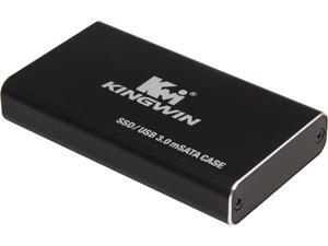 KINGWIN KM-U3MSATA Black mSATA USB 3.0 SSD Enclosure Adapter KINGWIN KM-U3MSATA Black mSATA USB 3.0 SSD Enclosure Adapter