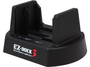 KINGWIN EZD-2537U3 2.5" & 3.5" SATA I/II/III USB 3.0 SuperSpeed USB 3.0 Dual-Bay SATA Drive Docking Station KINGWIN EZD-2537U3 2.5" & 3.5" SATA I/II/III USB 3.0 SuperSpeed USB 3.0 Dual-Bay SATA Drive Docking Station