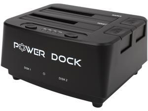 KINGWIN PD-2537U3 2.5" & 3.5" Black SATA USB 3.0 Dual-Bay 2.5”/3.5” SATA Hard Drive (HDD) & Solid State Drive (SSD) Docking Station KINGWIN PD-2537U3 2.5" & 3.5" Black SATA USB 3.0 Dual-Bay 2.5”/3.5” SATA Hard Drive (HDD) & Solid State Drive (SSD) Docking Station