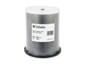 Verbatim 700MB 52X CD-R White Inkjet Printable 100 Packs Media Model 95252 Verbatim 700MB 52X CD-R White Inkjet Printable 100 Packs Media Model 95252