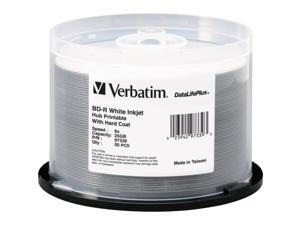 Verbatim 25GB 6X BD-R Inkjet Printable 50 Packs Disc Model 97339 Verbatim 25GB 6X BD-R Inkjet Printable 50 Packs Disc Model 97339