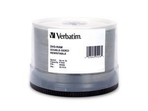 Verbatim 3x DVD-RAM Double-Sided Media Verbatim 3x DVD-RAM Double-Sided Media