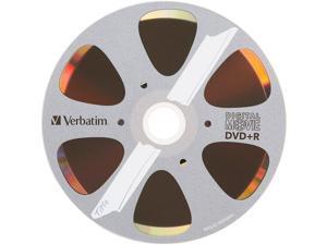 Verbatim DigitalMovie DVD Recordable Media - DVD+R - 8x - 4.70 GB - 10 Pack Box - Bulk Verbatim DigitalMovie DVD Recordable Media - DVD+R - 8x - 4.70 GB - 10 Pack Box - Bulk