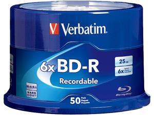 Verbatim 25GB 6X BD-R 50 Packs Disc Model 98397 Verbatim 25GB 6X BD-R 50 Packs Disc Model 98397