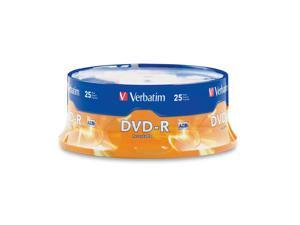Verbatim 4.7GB 16X DVD-R 25 Packs Disc Model 95058 Verbatim 4.7GB 16X DVD-R 25 Packs Disc Model 95058