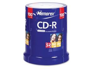 memorex 700MB 52X CD-R 100 Packs Disc Model 04581 memorex 700MB 52X CD-R 100 Packs Disc Model 04581