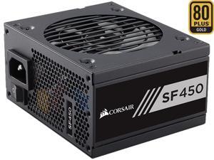 CORSAIR SF Series SF450 450W 80 PLUS GOLD Active PFC Haswell Ready SFX SFX12V Micro ATX Full Modular Power Supply CORSAIR SF Series SF450 450W 80 PLUS GOLD Active PFC Haswell Ready SFX SFX12V Micro ATX Full Modular Power Supply